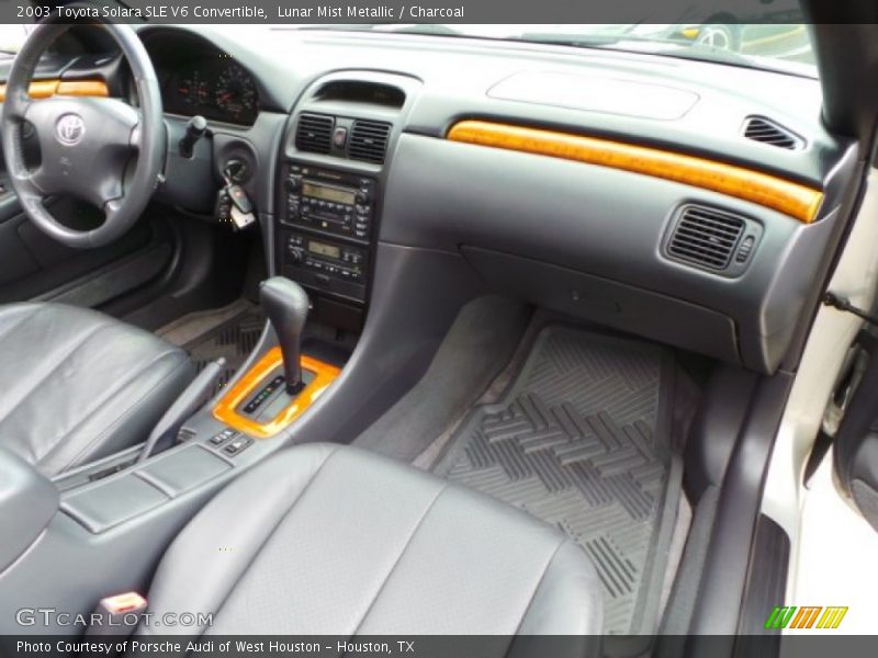 Lunar Mist Metallic / Charcoal 2003 Toyota Solara SLE V6 Convertible