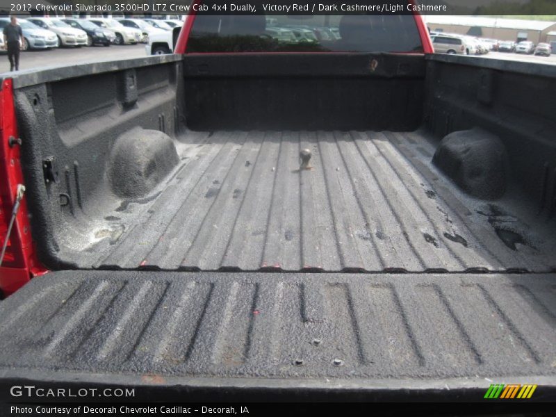 Victory Red / Dark Cashmere/Light Cashmere 2012 Chevrolet Silverado 3500HD LTZ Crew Cab 4x4 Dually