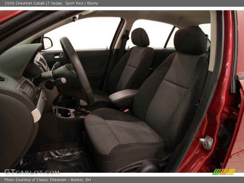 Sport Red / Ebony 2009 Chevrolet Cobalt LT Sedan