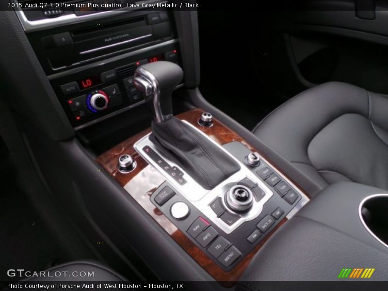 Lava Gray Metallic / Black 2015 Audi Q7 3.0 Premium Plus quattro