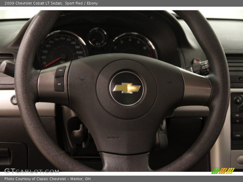 Sport Red / Ebony 2009 Chevrolet Cobalt LT Sedan