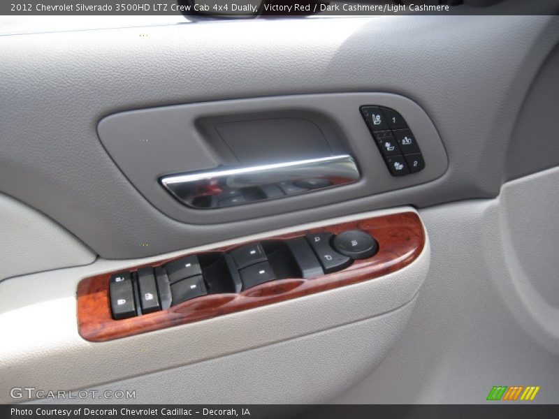Victory Red / Dark Cashmere/Light Cashmere 2012 Chevrolet Silverado 3500HD LTZ Crew Cab 4x4 Dually