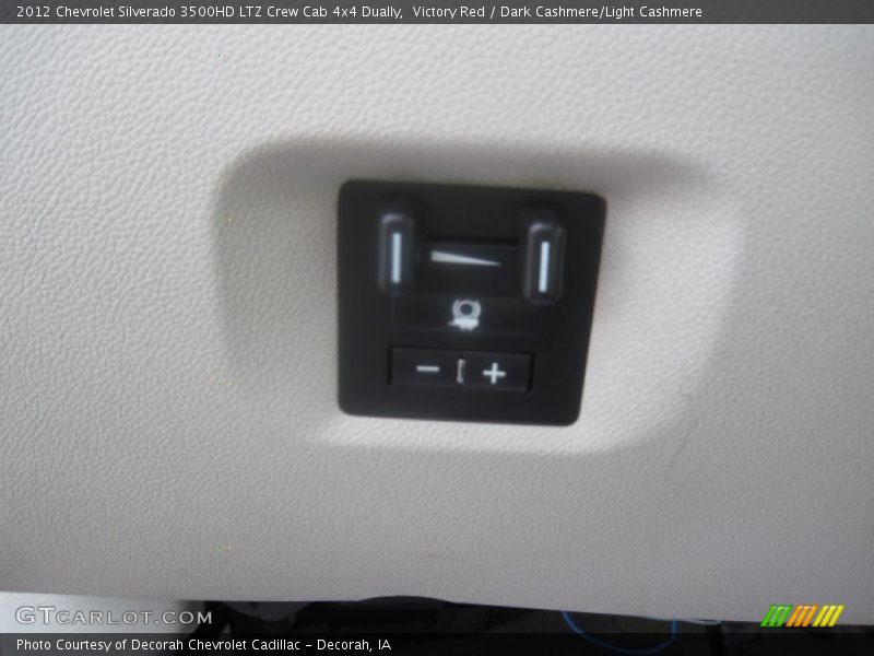 Victory Red / Dark Cashmere/Light Cashmere 2012 Chevrolet Silverado 3500HD LTZ Crew Cab 4x4 Dually