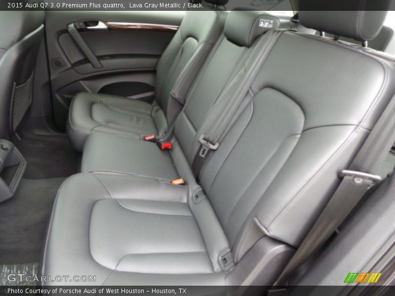 Lava Gray Metallic / Black 2015 Audi Q7 3.0 Premium Plus quattro