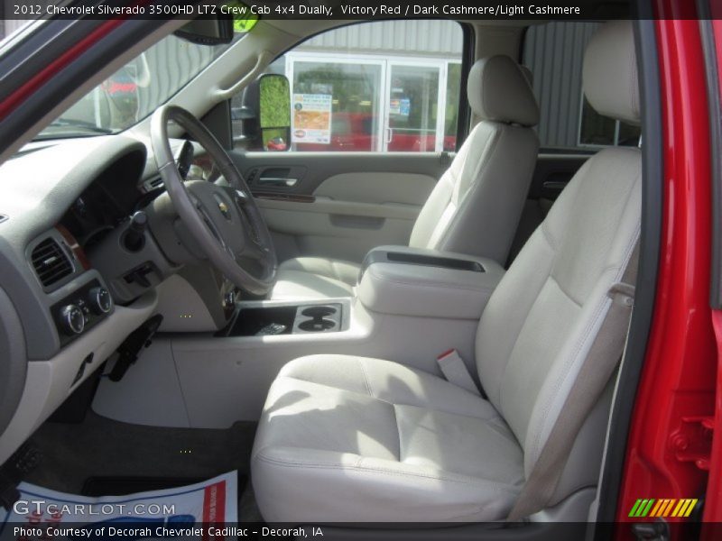 Victory Red / Dark Cashmere/Light Cashmere 2012 Chevrolet Silverado 3500HD LTZ Crew Cab 4x4 Dually