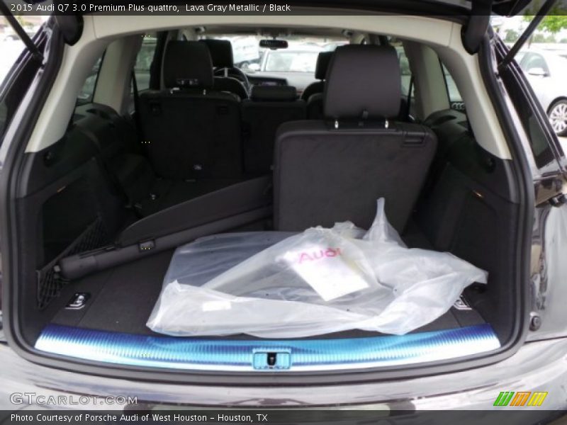 Lava Gray Metallic / Black 2015 Audi Q7 3.0 Premium Plus quattro
