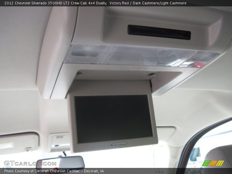 Victory Red / Dark Cashmere/Light Cashmere 2012 Chevrolet Silverado 3500HD LTZ Crew Cab 4x4 Dually