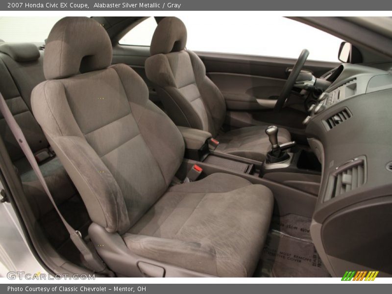 Front Seat of 2007 Civic EX Coupe