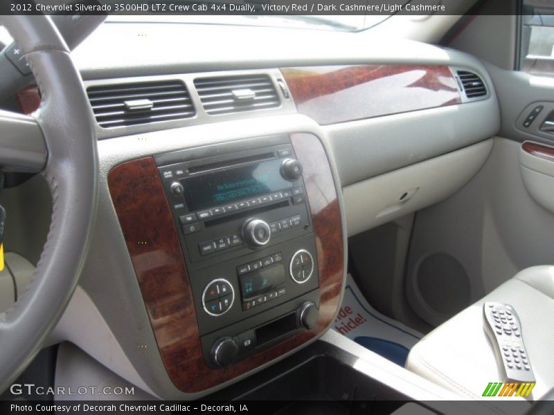 Victory Red / Dark Cashmere/Light Cashmere 2012 Chevrolet Silverado 3500HD LTZ Crew Cab 4x4 Dually