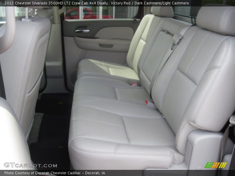 Victory Red / Dark Cashmere/Light Cashmere 2012 Chevrolet Silverado 3500HD LTZ Crew Cab 4x4 Dually