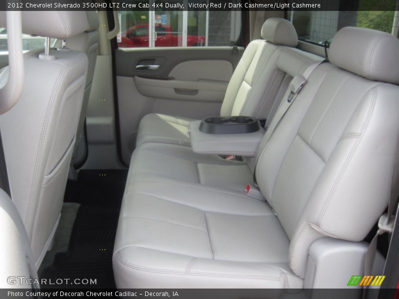 Victory Red / Dark Cashmere/Light Cashmere 2012 Chevrolet Silverado 3500HD LTZ Crew Cab 4x4 Dually