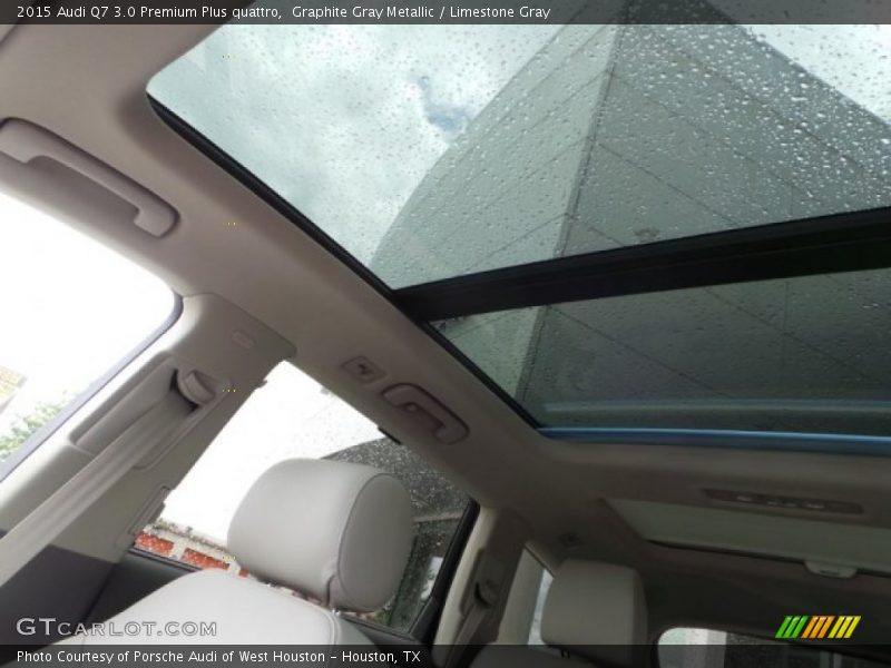 Graphite Gray Metallic / Limestone Gray 2015 Audi Q7 3.0 Premium Plus quattro