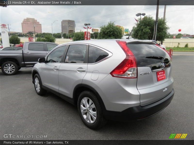 Alabaster Silver Metallic / Black 2013 Honda CR-V EX