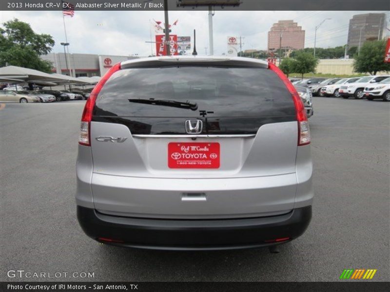 Alabaster Silver Metallic / Black 2013 Honda CR-V EX