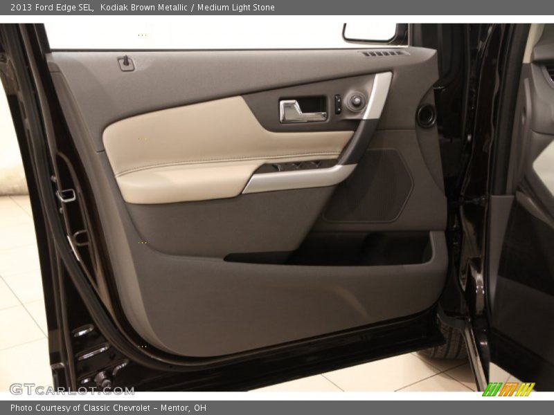 Kodiak Brown Metallic / Medium Light Stone 2013 Ford Edge SEL