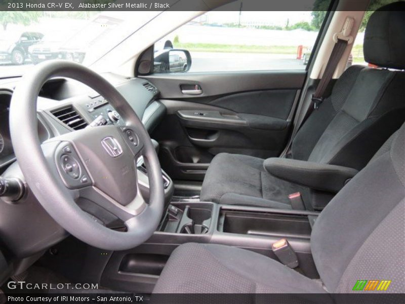 Alabaster Silver Metallic / Black 2013 Honda CR-V EX