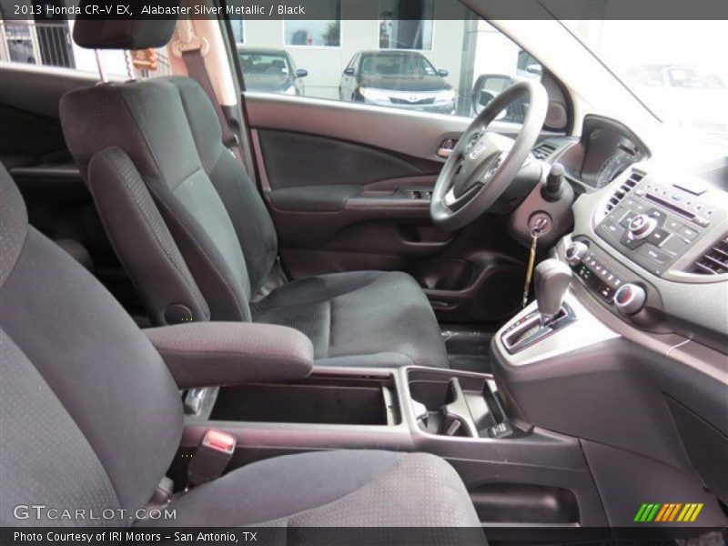 Alabaster Silver Metallic / Black 2013 Honda CR-V EX