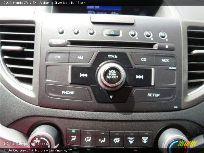 Alabaster Silver Metallic / Black 2013 Honda CR-V EX