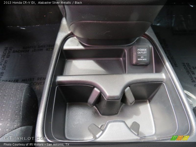 Alabaster Silver Metallic / Black 2013 Honda CR-V EX