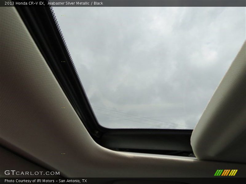 Alabaster Silver Metallic / Black 2013 Honda CR-V EX