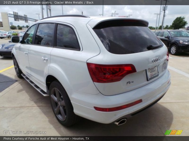 Glacier White Metallic / Black 2015 Audi Q7 3.0 Prestige quattro