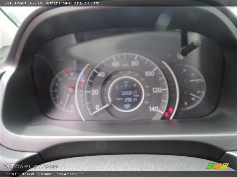 Alabaster Silver Metallic / Black 2013 Honda CR-V EX