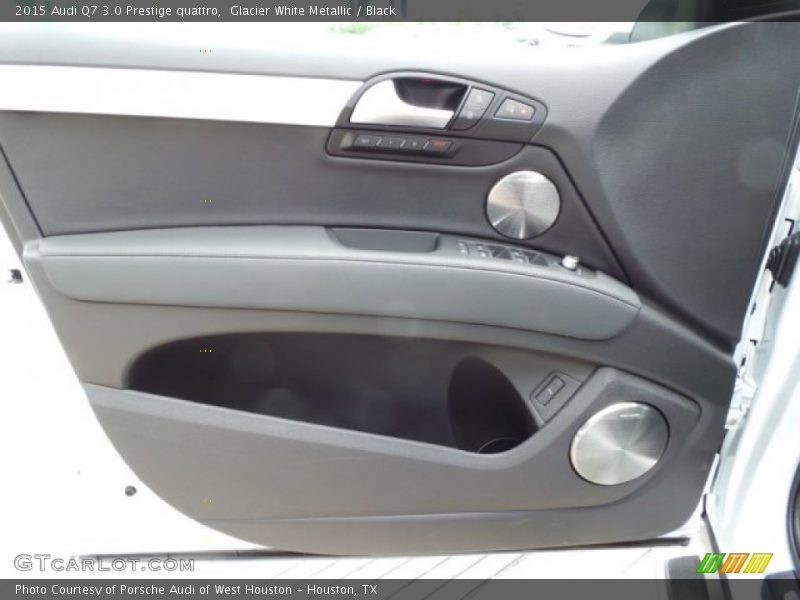Glacier White Metallic / Black 2015 Audi Q7 3.0 Prestige quattro