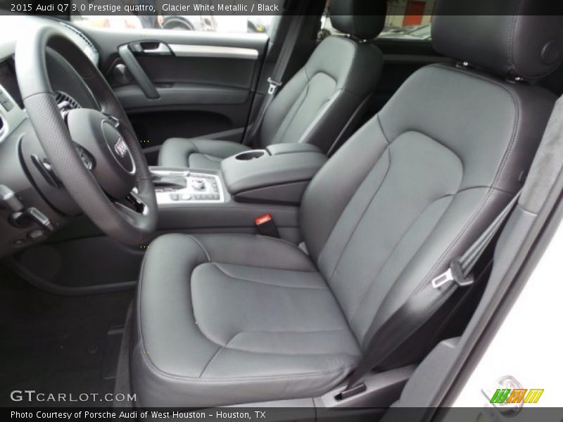 Glacier White Metallic / Black 2015 Audi Q7 3.0 Prestige quattro