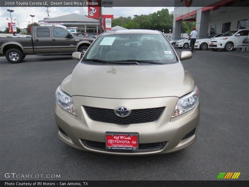 Desert Sand Mica / Bisque 2009 Toyota Corolla LE