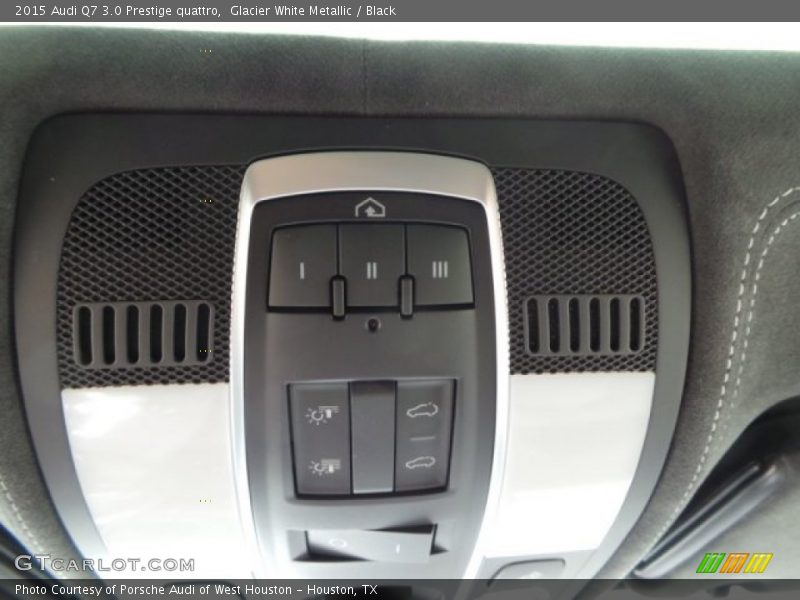 Glacier White Metallic / Black 2015 Audi Q7 3.0 Prestige quattro