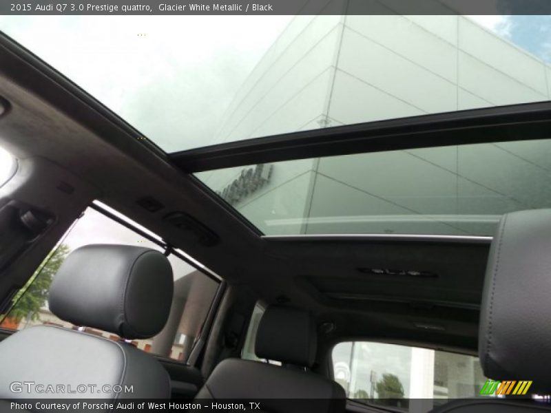 Glacier White Metallic / Black 2015 Audi Q7 3.0 Prestige quattro