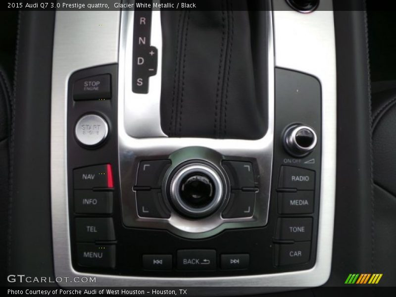Glacier White Metallic / Black 2015 Audi Q7 3.0 Prestige quattro