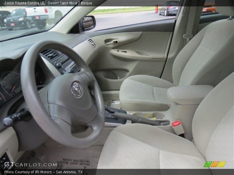  2009 Corolla LE Bisque Interior