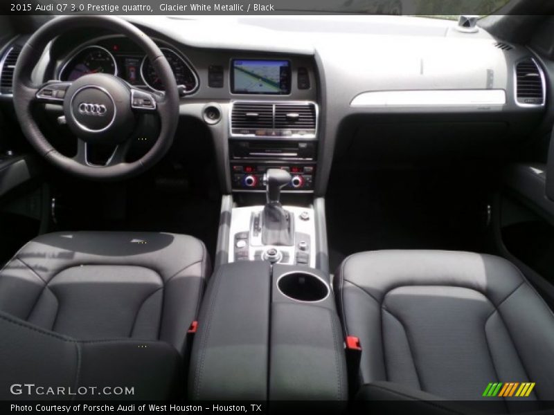 Glacier White Metallic / Black 2015 Audi Q7 3.0 Prestige quattro