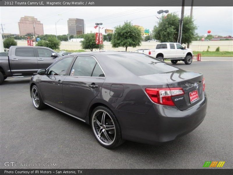 Magnetic Gray Metallic / Ash 2012 Toyota Camry LE