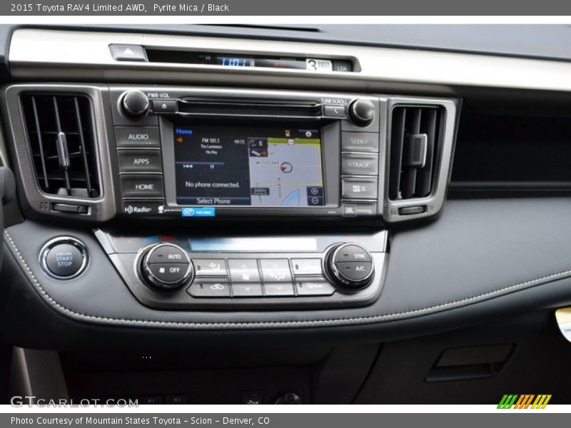 Pyrite Mica / Black 2015 Toyota RAV4 Limited AWD