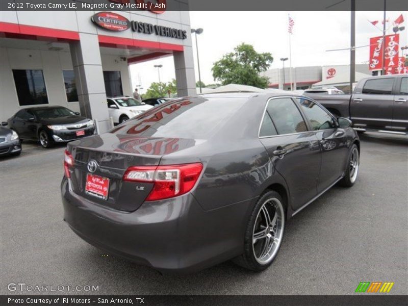 Magnetic Gray Metallic / Ash 2012 Toyota Camry LE