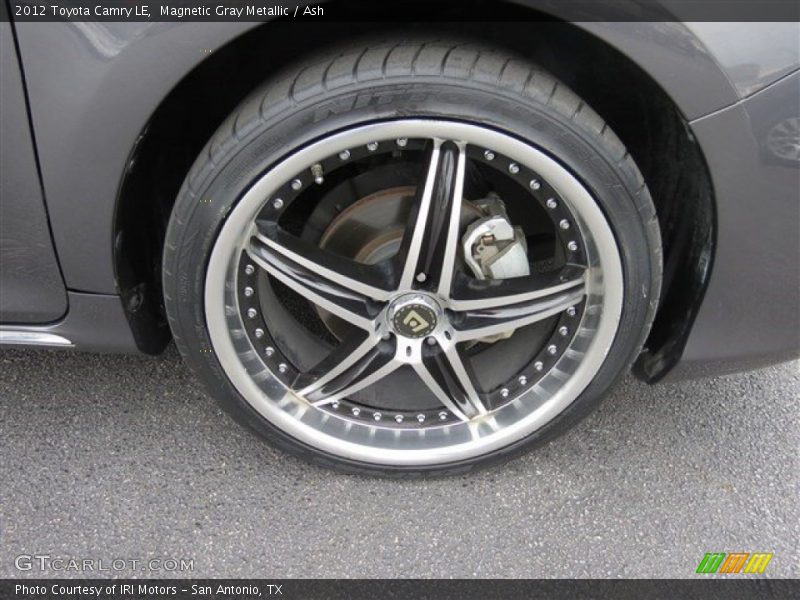 Magnetic Gray Metallic / Ash 2012 Toyota Camry LE