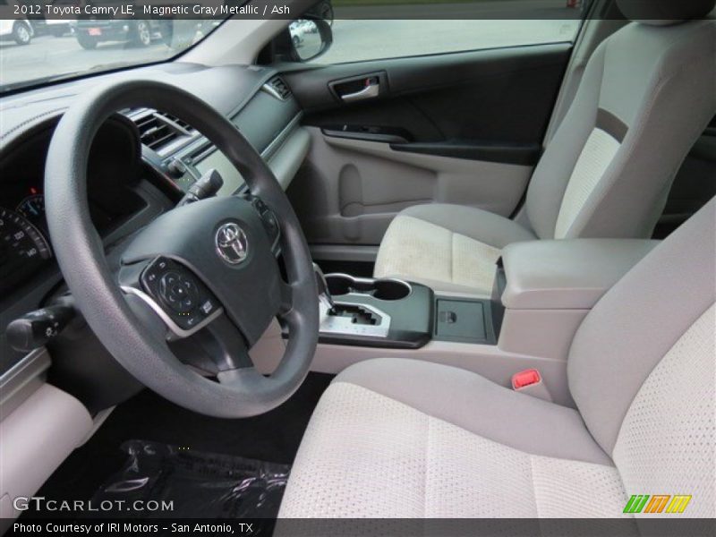 Magnetic Gray Metallic / Ash 2012 Toyota Camry LE