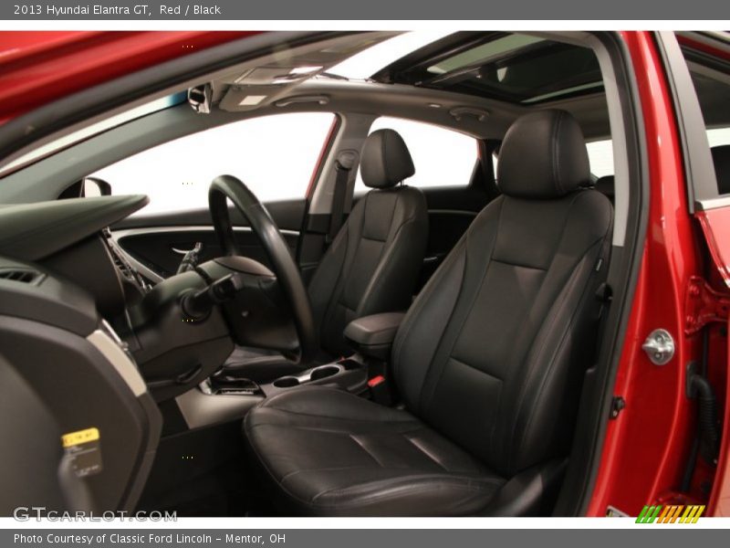  2013 Elantra GT Black Interior