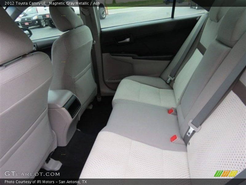 Magnetic Gray Metallic / Ash 2012 Toyota Camry LE