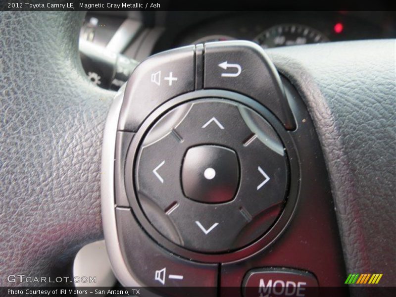 Magnetic Gray Metallic / Ash 2012 Toyota Camry LE