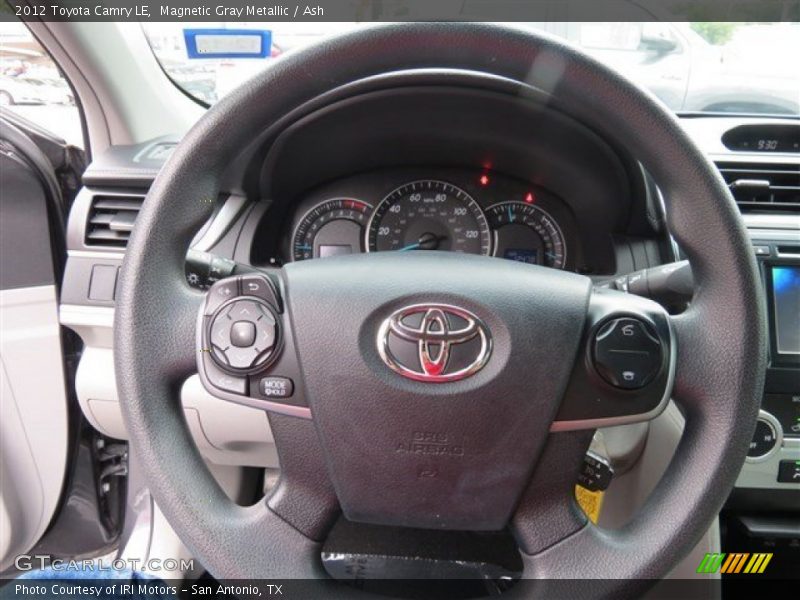 Magnetic Gray Metallic / Ash 2012 Toyota Camry LE
