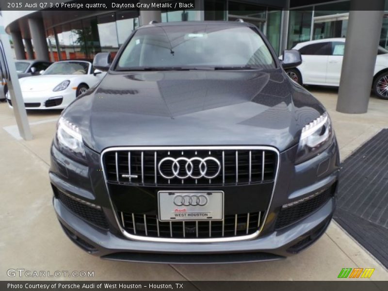 Daytona Gray Metallic / Black 2015 Audi Q7 3.0 Prestige quattro