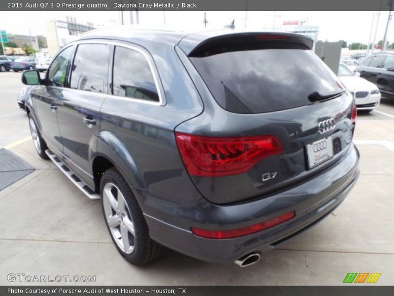 Daytona Gray Metallic / Black 2015 Audi Q7 3.0 Prestige quattro