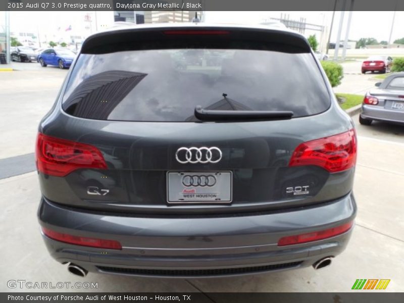 Daytona Gray Metallic / Black 2015 Audi Q7 3.0 Prestige quattro