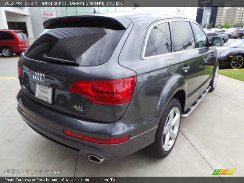 Daytona Gray Metallic / Black 2015 Audi Q7 3.0 Prestige quattro