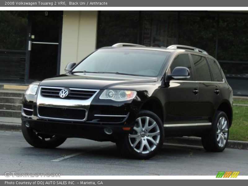 Black Uni / Anthracite 2008 Volkswagen Touareg 2 VR6