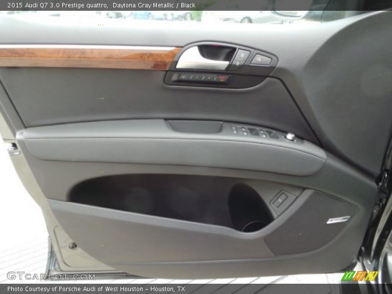 Daytona Gray Metallic / Black 2015 Audi Q7 3.0 Prestige quattro