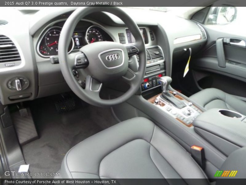 Daytona Gray Metallic / Black 2015 Audi Q7 3.0 Prestige quattro